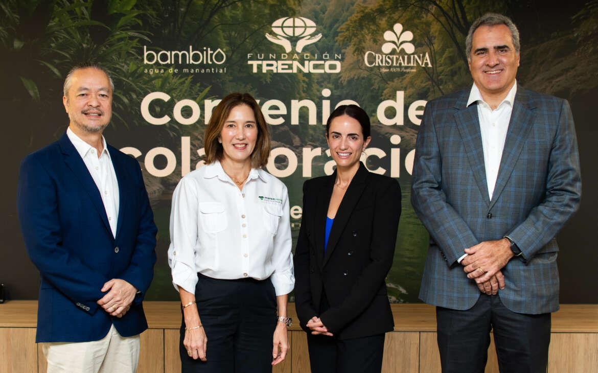 Fundación Trenco, Bambito Agua de Manantial y Aguas Cristalinas se unen a Marea Verde para impulsar el Proyecto Siete Cuencas