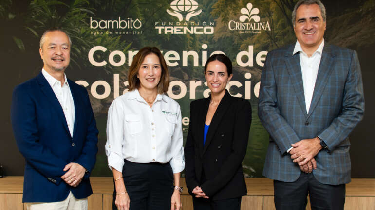 Fundación Trenco, Bambito Agua de Manantial y Aguas Cristalinas se unen a Marea Verde para impulsar el Proyecto Siete Cuencas