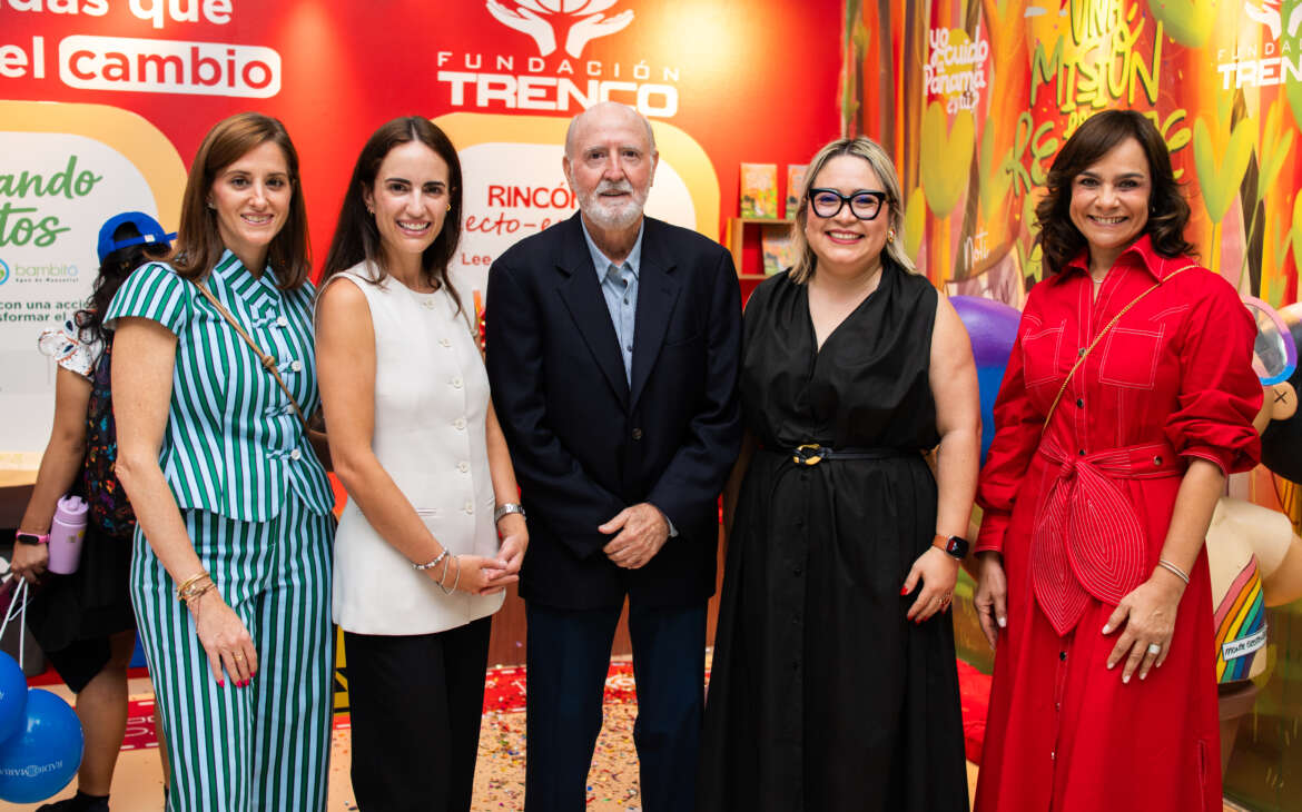 Fundación Trenco y Ricardo Pérez inauguraron “La Gran Misión de Impulsar el Cambio” en la Feria Internacional del Libro de Panamá 2026